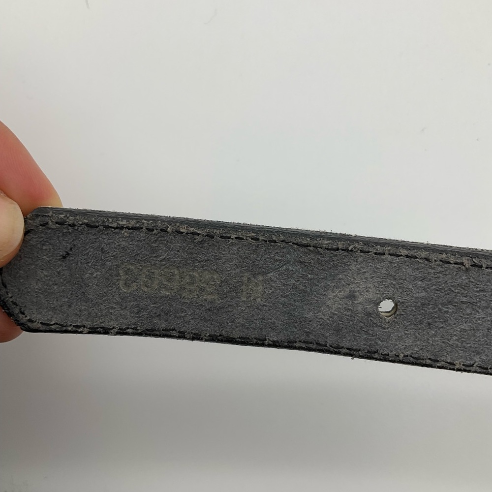 BRIGHTON CONCHO LEATHER BELT - Picture 8 of 13